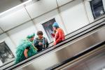 Brněnské podzemí v pražském metru, foto: Simona Modrá