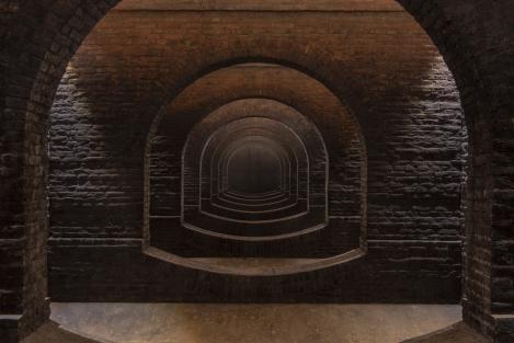 Water Tank 1 – brick-built tank with arches and a level floor