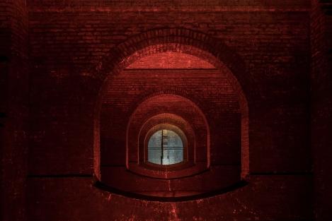 Water Tank 1 – brick-built tank with arches and a level floor